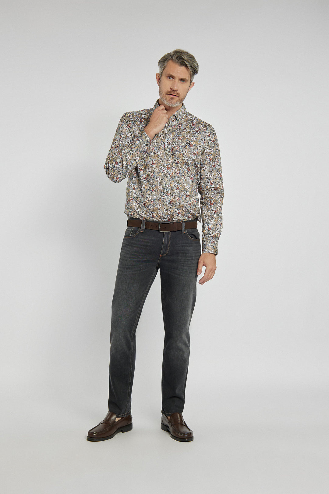Męska koszula Campione wzorzysta Modern Fit