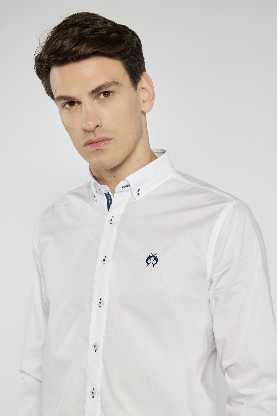 Klasyczna koszula męska Campione Modern Fit biała