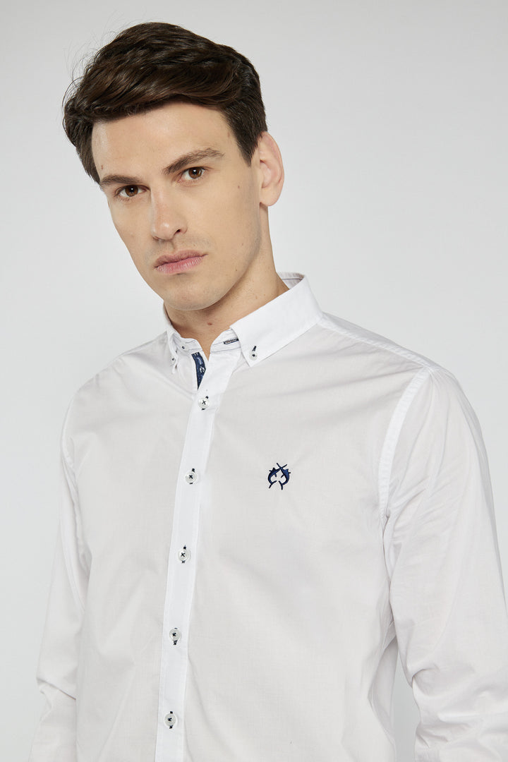 Klasyczna koszula męska Campione Modern Fit biała