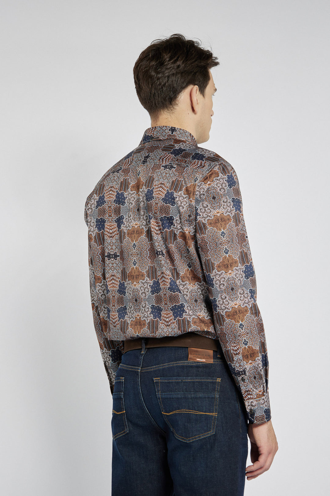Elegancka koszula męska Campione Modern Fit we wzory