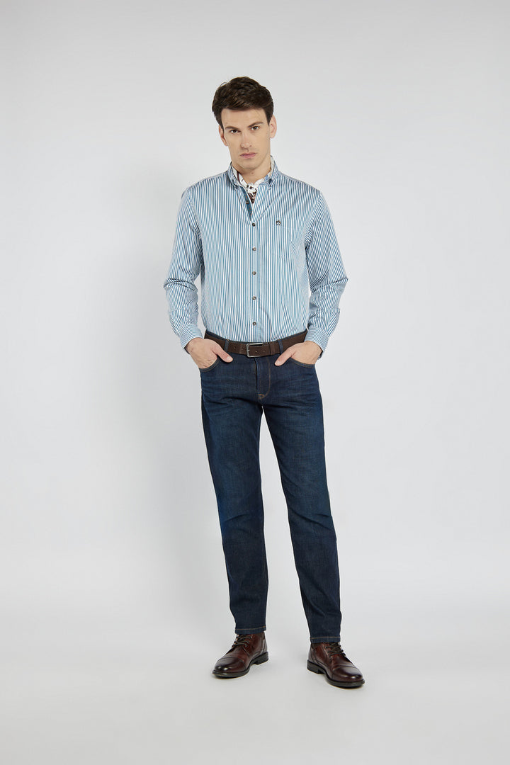 Koszula męska Campione Modern Fit w niebieskie paski