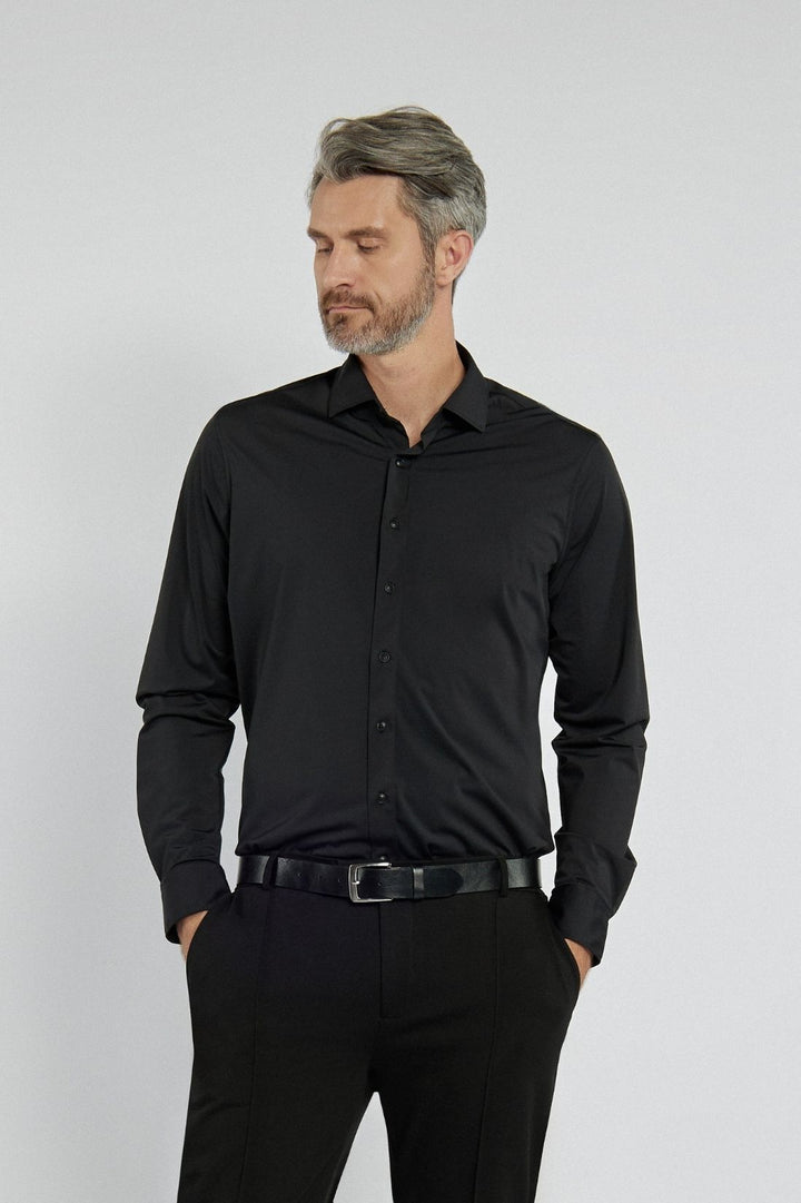 Męska koszula Campione Modern Fit czarna
