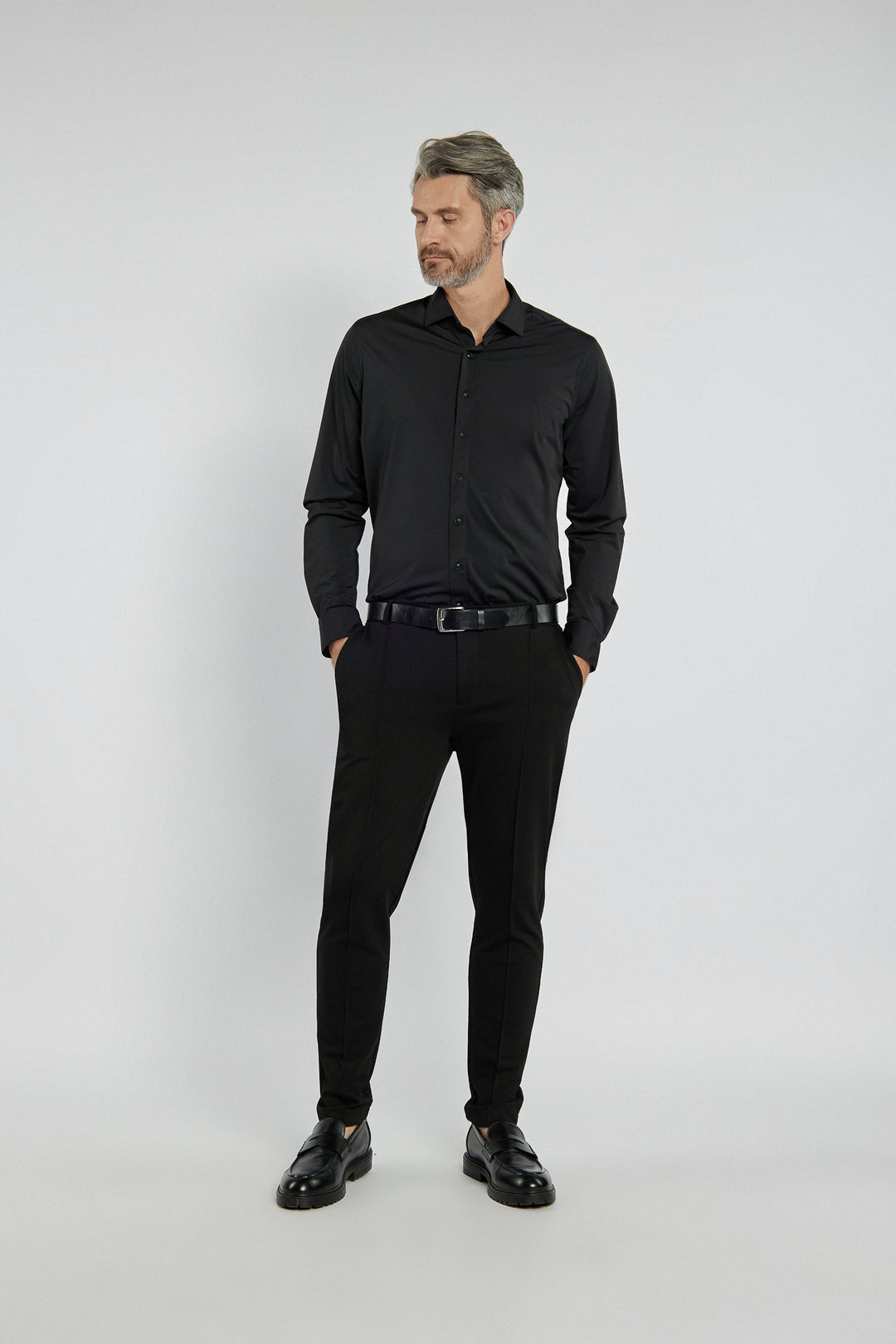 Męska koszula Campione Modern Fit czarna