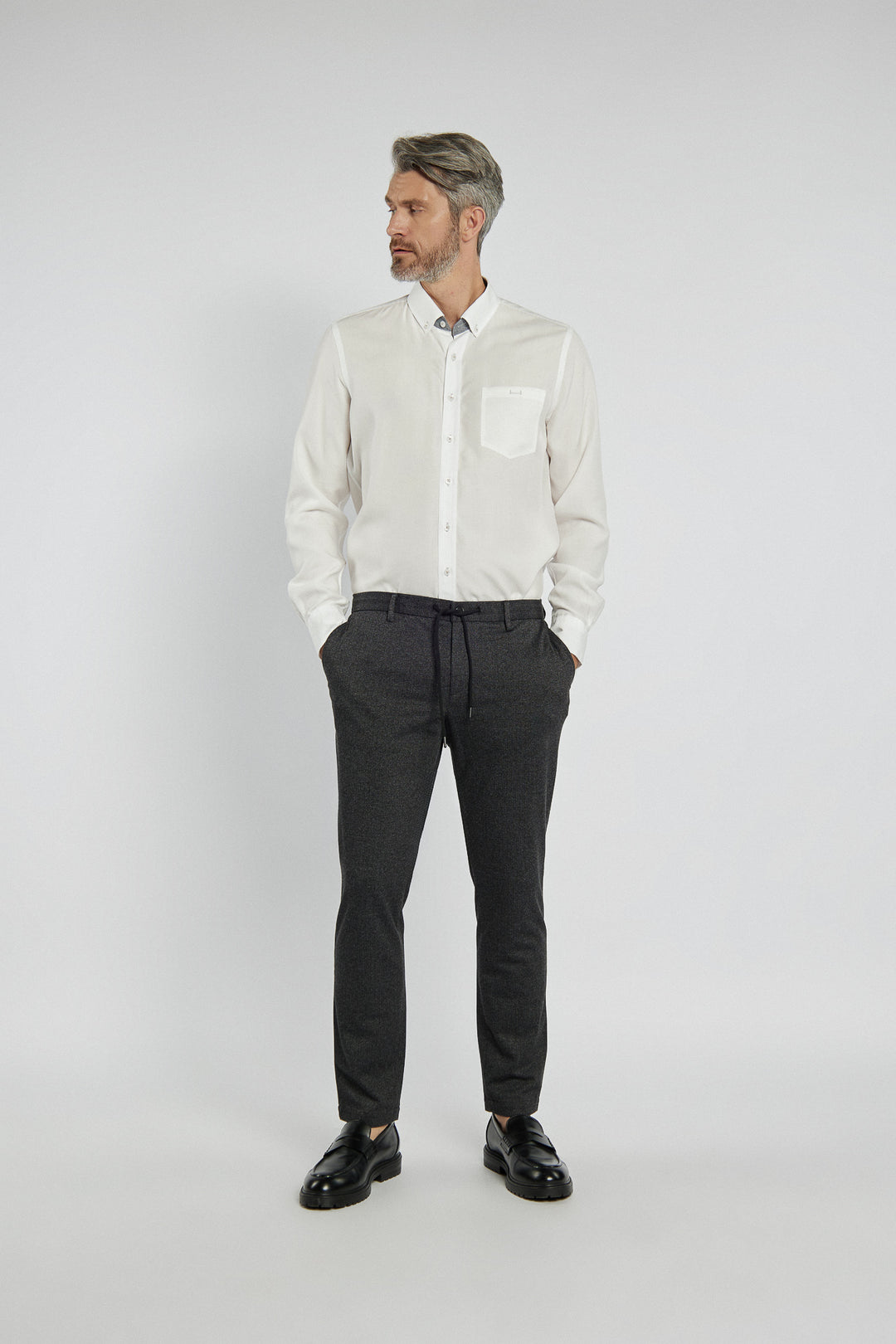 Męska koszula Campione Modern Fit biała