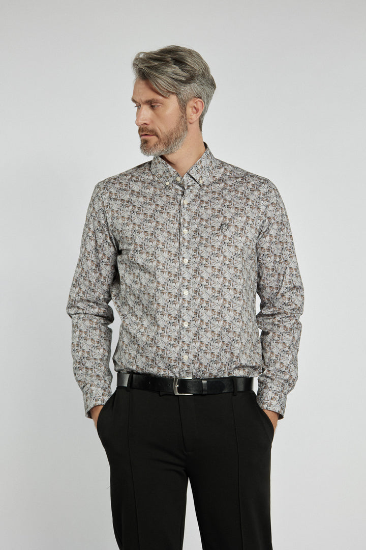 Męska koszula Campione we wzory Modern Fit