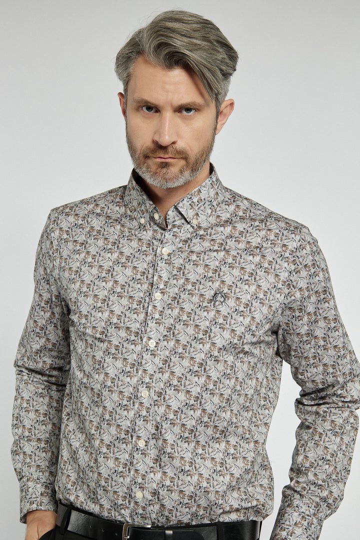 Męska koszula Campione we wzory Modern Fit