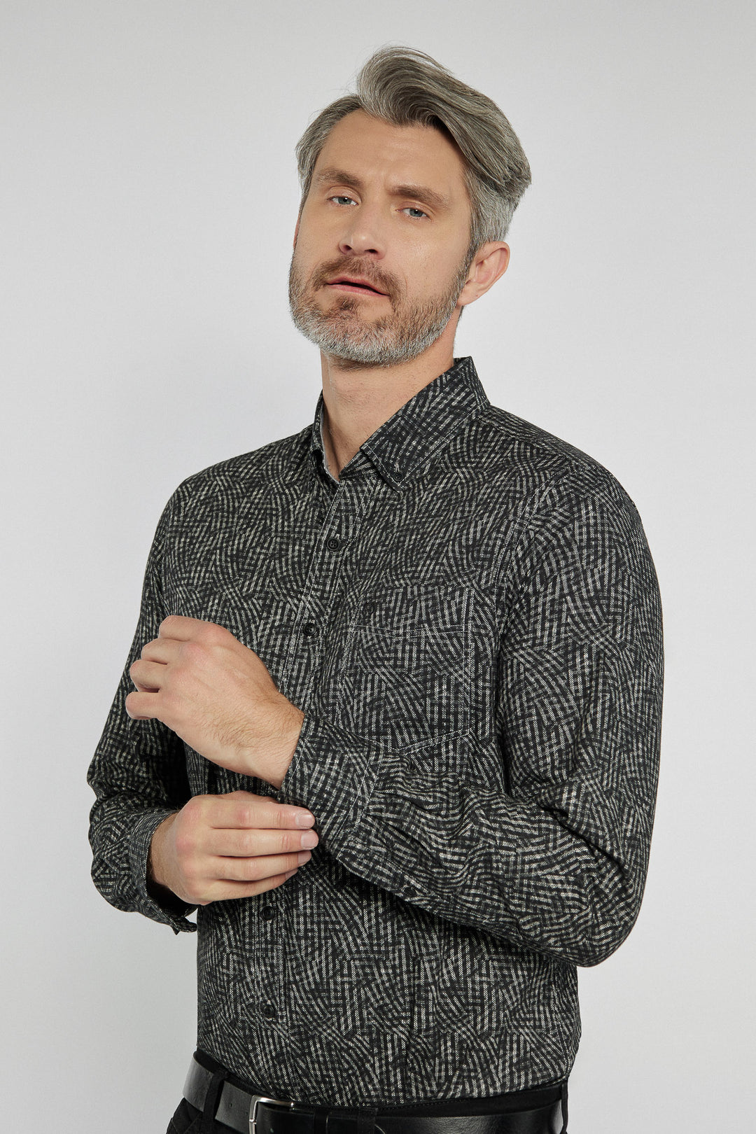 Męska koszula Campione we wzory Modern Fit