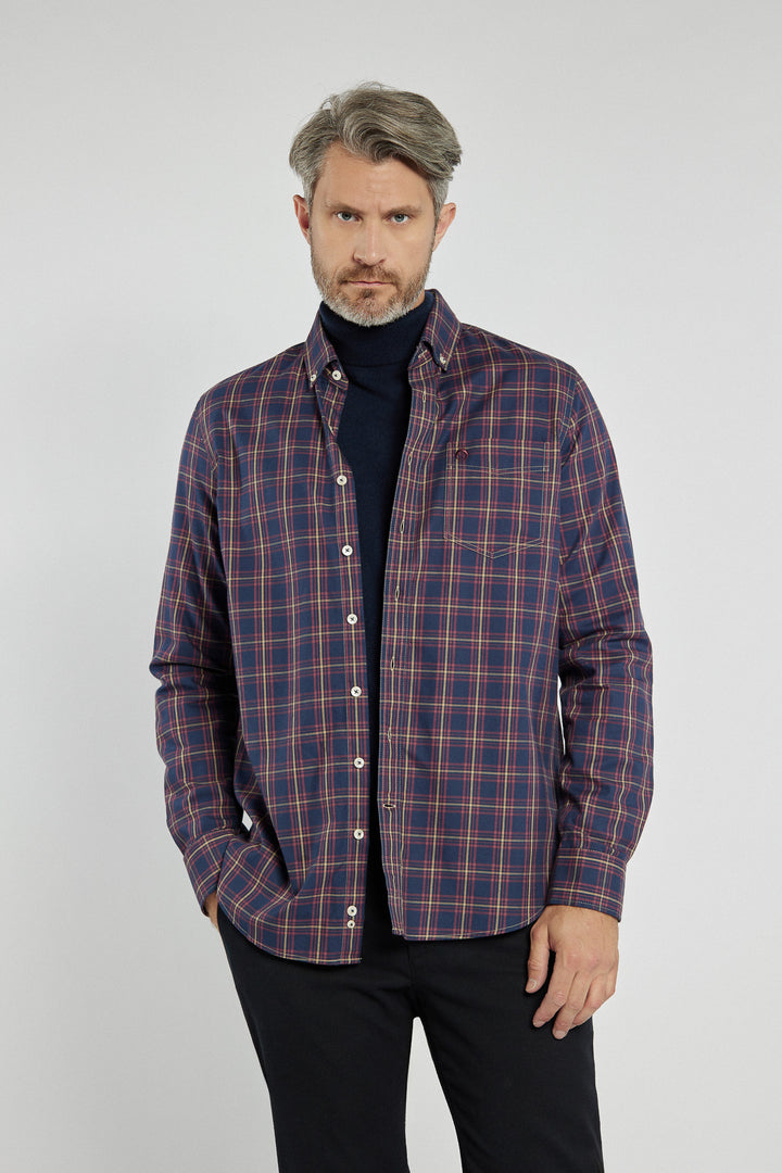 Męska koszula Campione w kratę Modern Fit