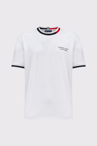 T-shirt męski w białym kolorze - BIG SIZE