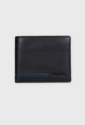 Portfel Dwuskładany Skóra, Linia Kontrastowa