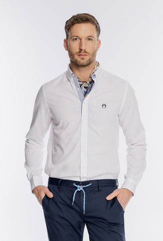 Elegancka biała koszula męska Campione Modern Fit