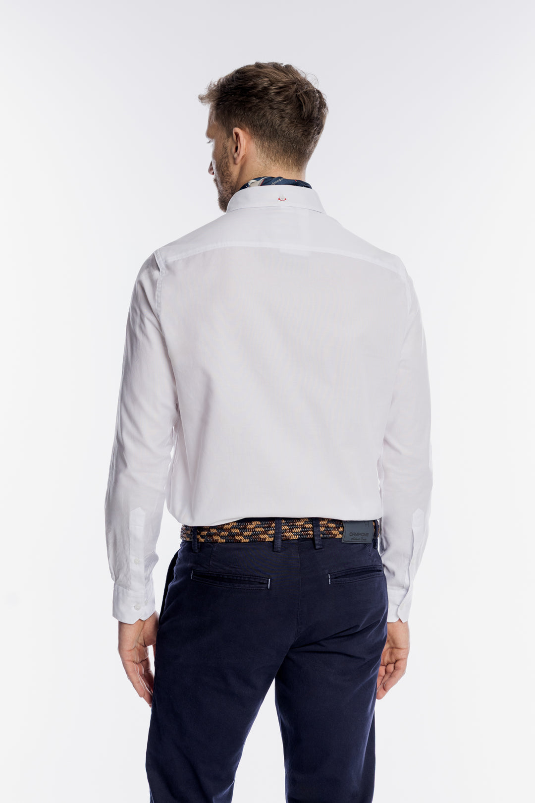 Elegancka biała koszula męska Campione Regular Fit