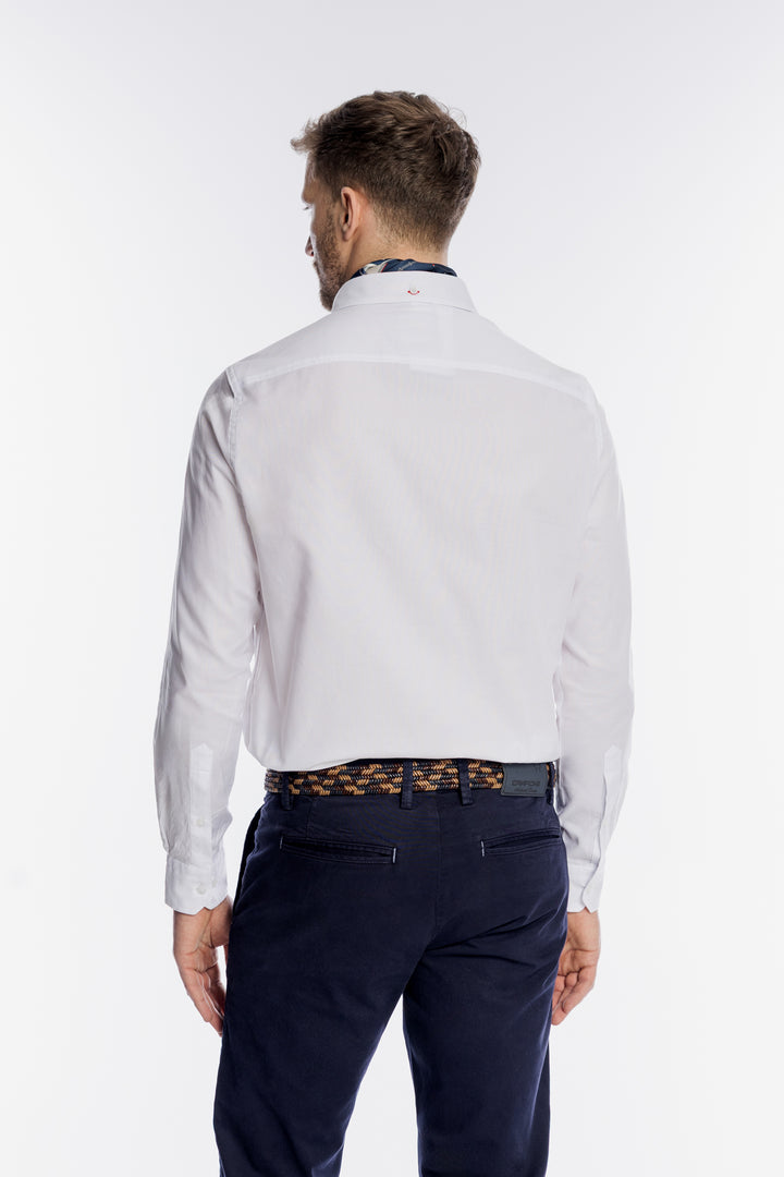 Elegancka biała koszula męska Campione Regular Fit