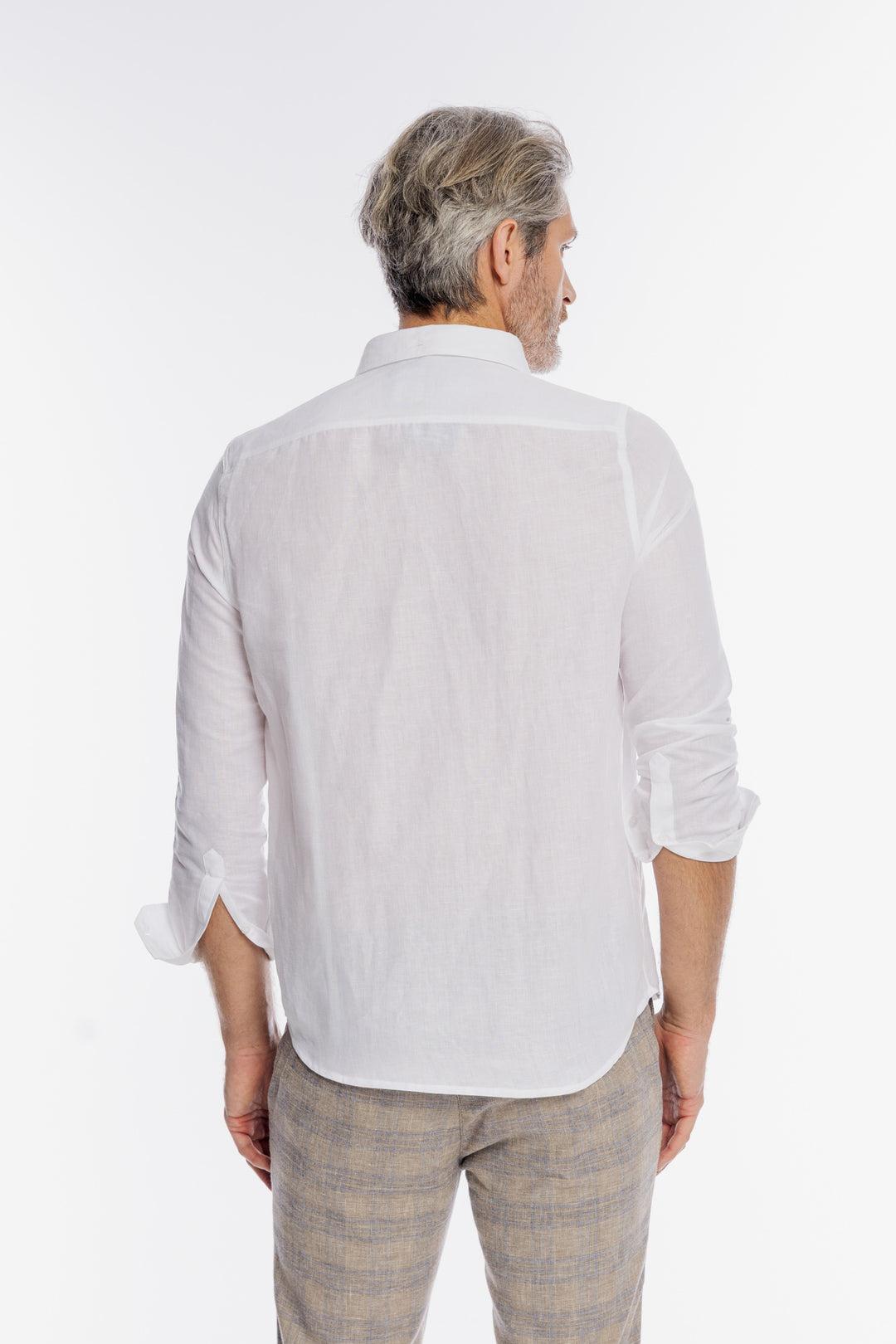 Klasyczna biała koszula męska Campione Regular Fit