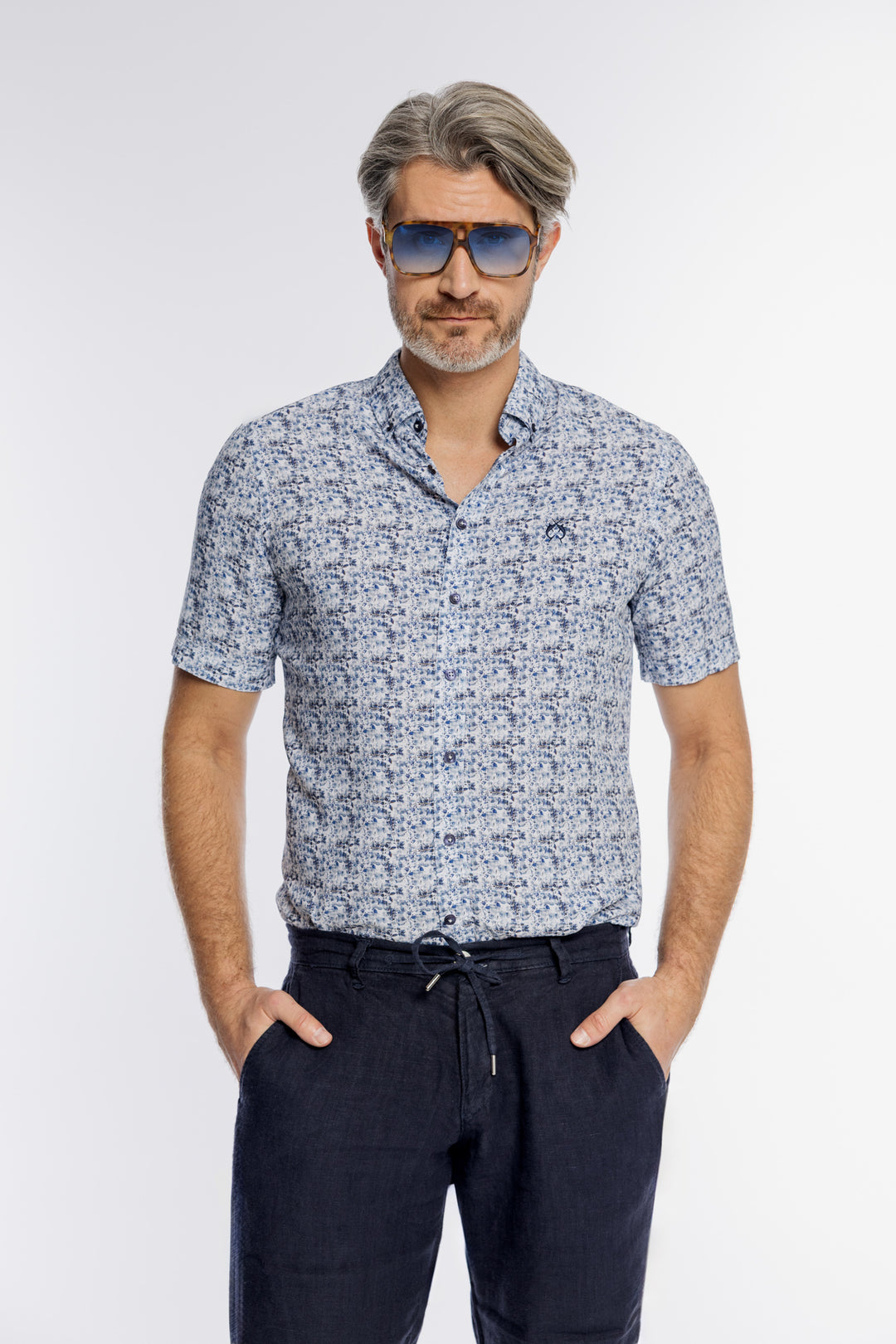 Męska koszula Campione z krótkim rękawem Modern Fit