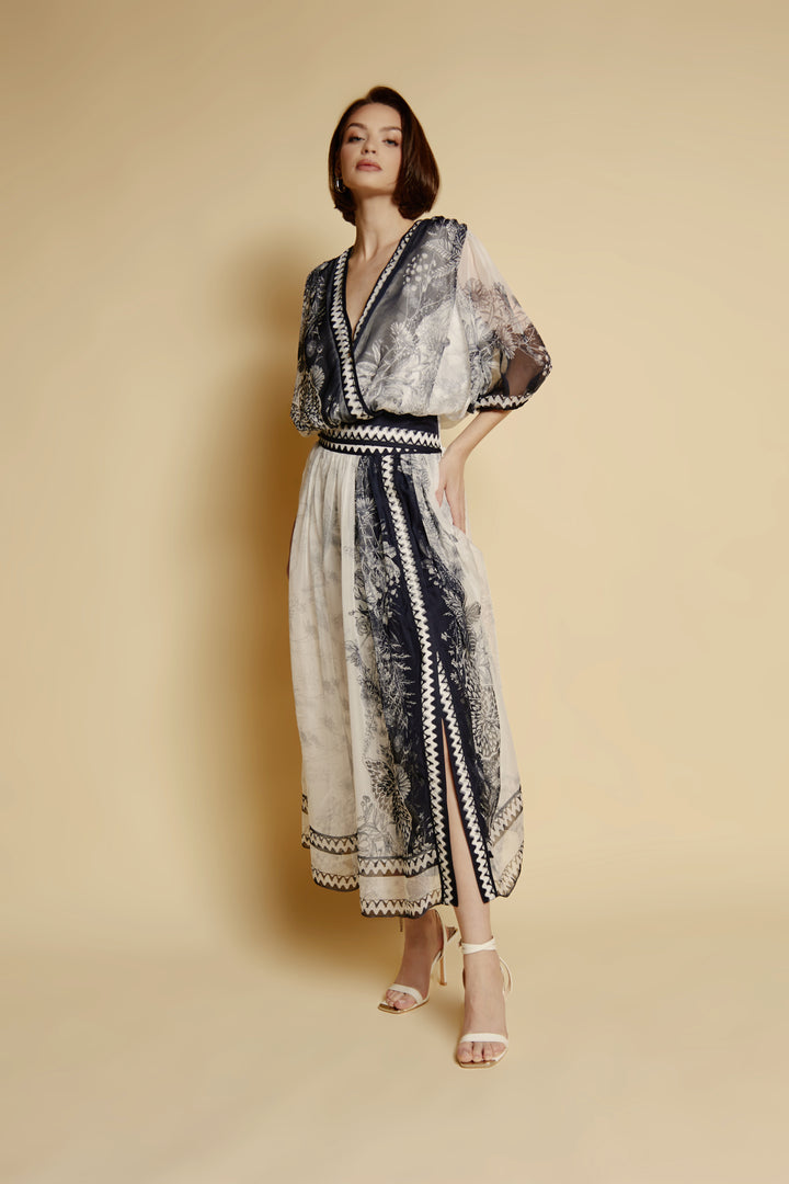 Spódnica maxi "Aurora Noir"