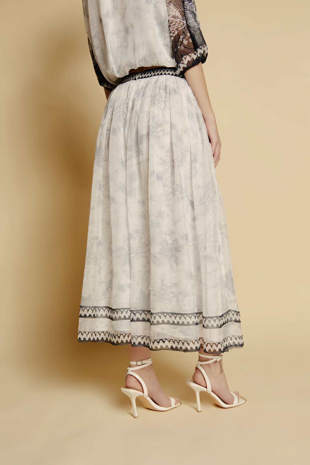 Spódnica maxi "Aurora Noir"