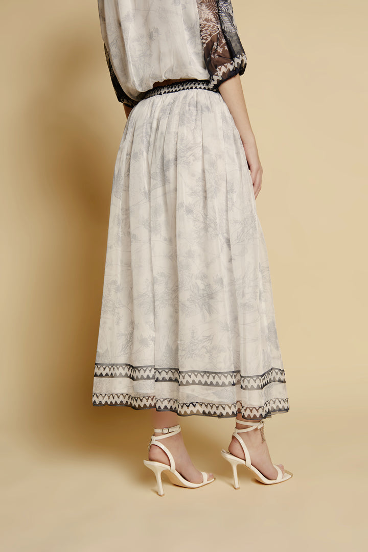 Spódnica maxi "Aurora Noir"