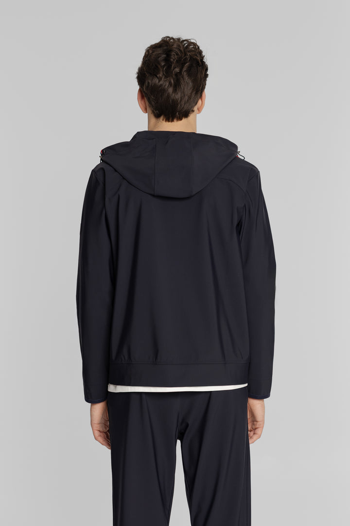 Męska kurtka softshell z kapturem i zamkiem Regular Fit