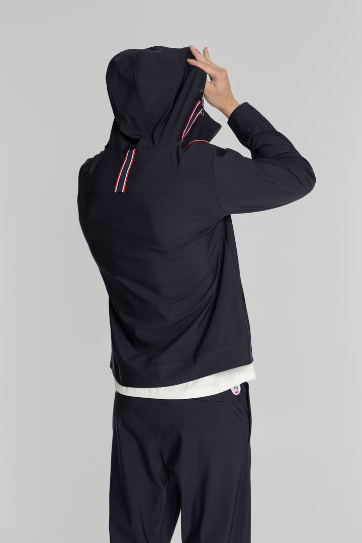 Męska kurtka softshell z kapturem i zamkiem Regular Fit