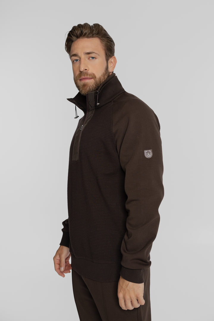 Męska bluza ze stójką Regular Fit