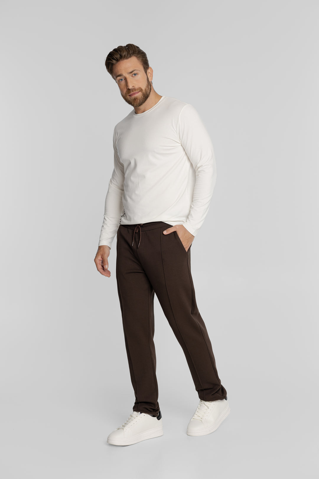 Męskie spodnie dresowe premium Regular Fit