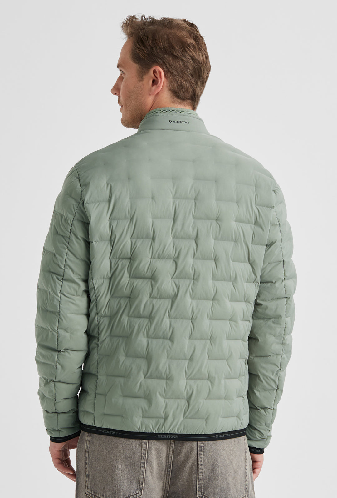 Szałwiowa lekka kurtka