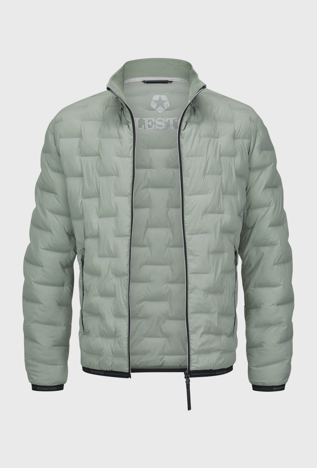 Szałwiowa lekka kurtka