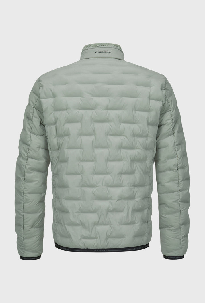 Szałwiowa lekka kurtka