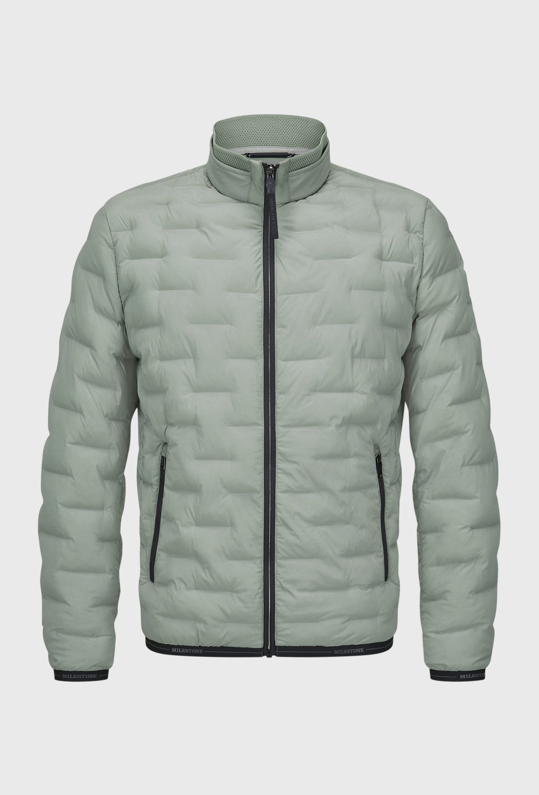 Szałwiowa lekka kurtka