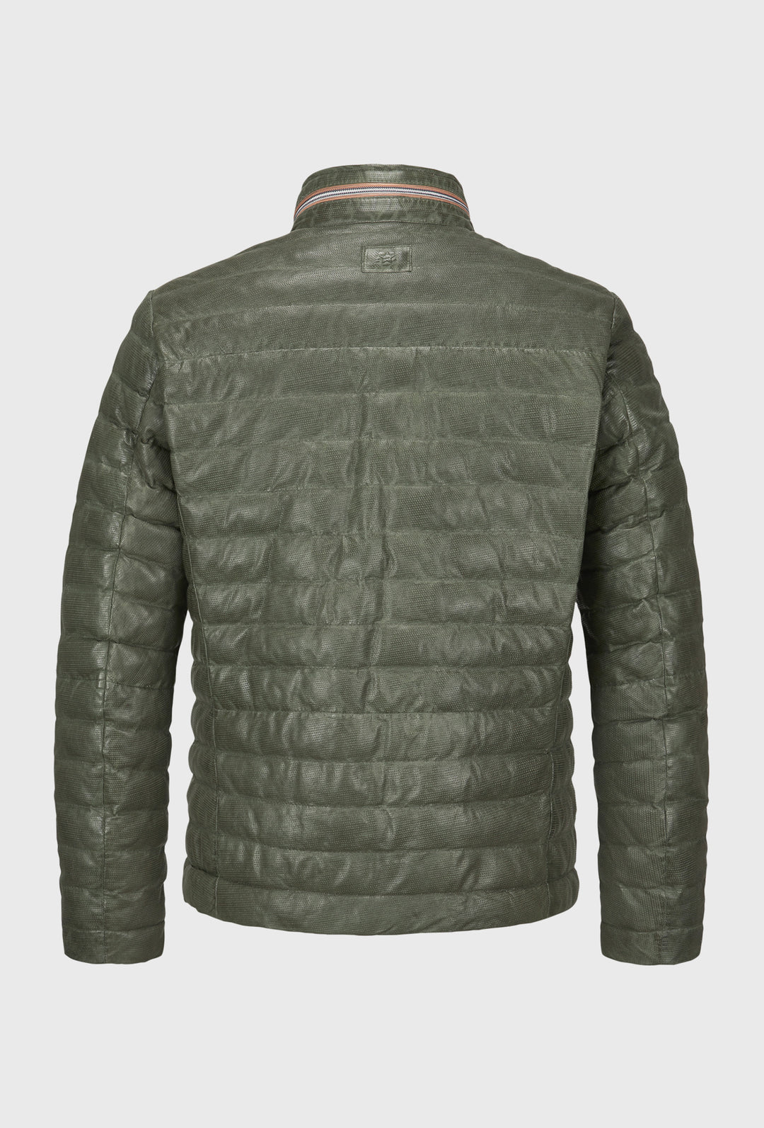 Oliwkowa kurtka pikowana