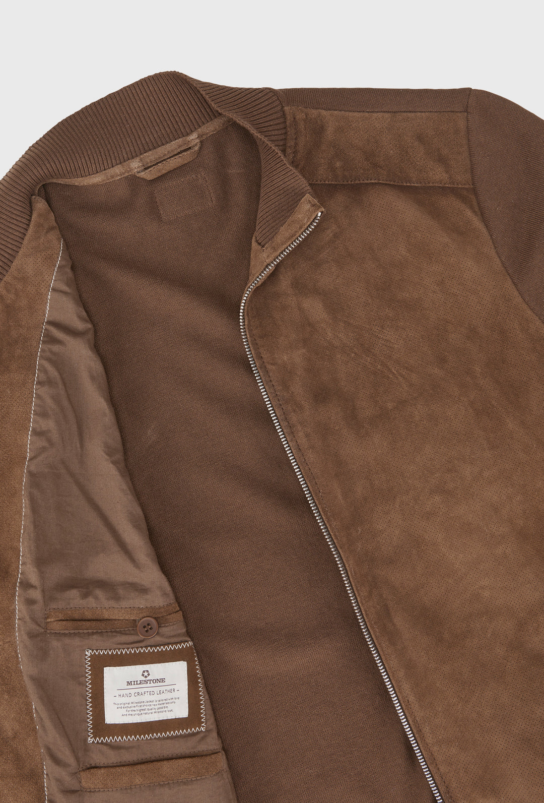 Czekoladowa kurtka hybrydowa