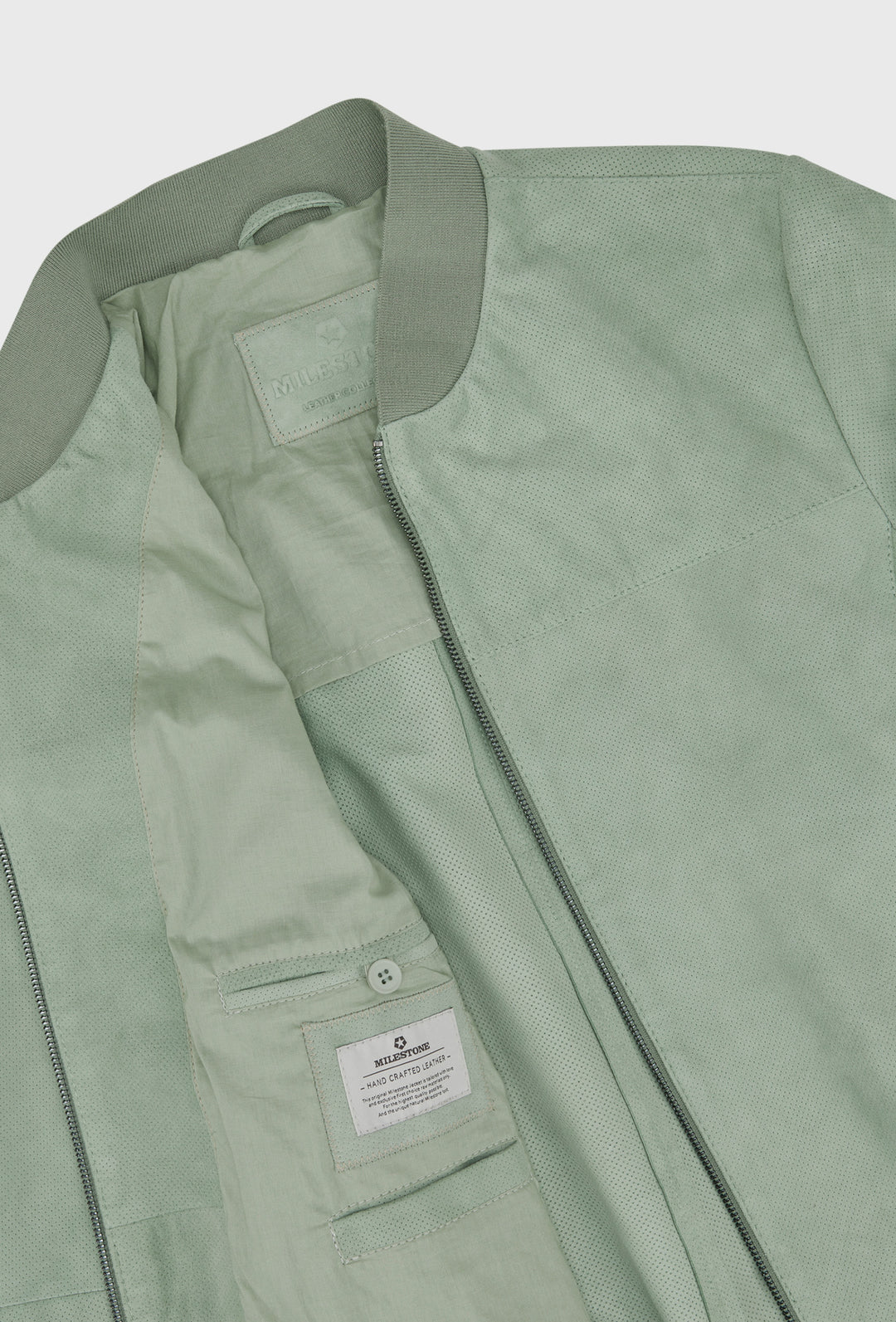 Miętowa bomberka perforowana