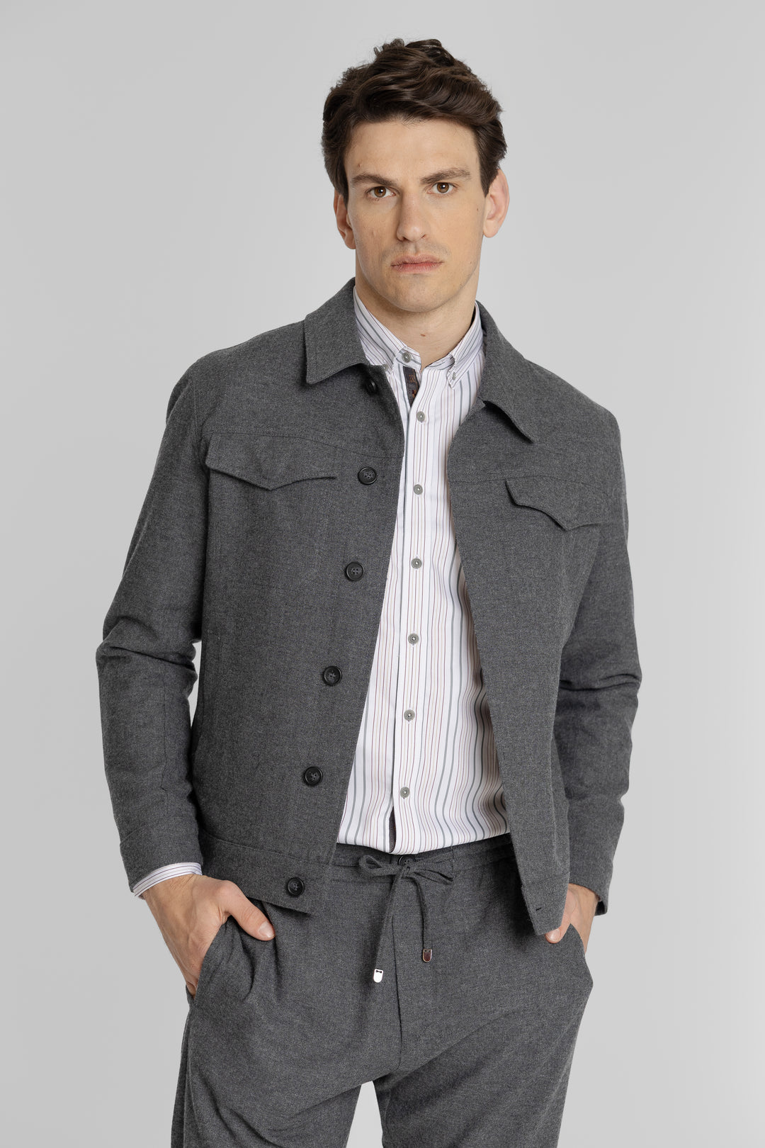 Męska kurtka koszulowa Regular Fit