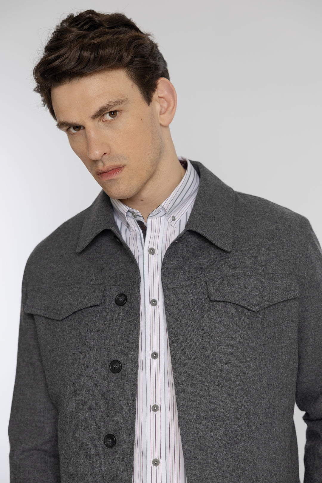 Męska kurtka koszulowa Regular Fit