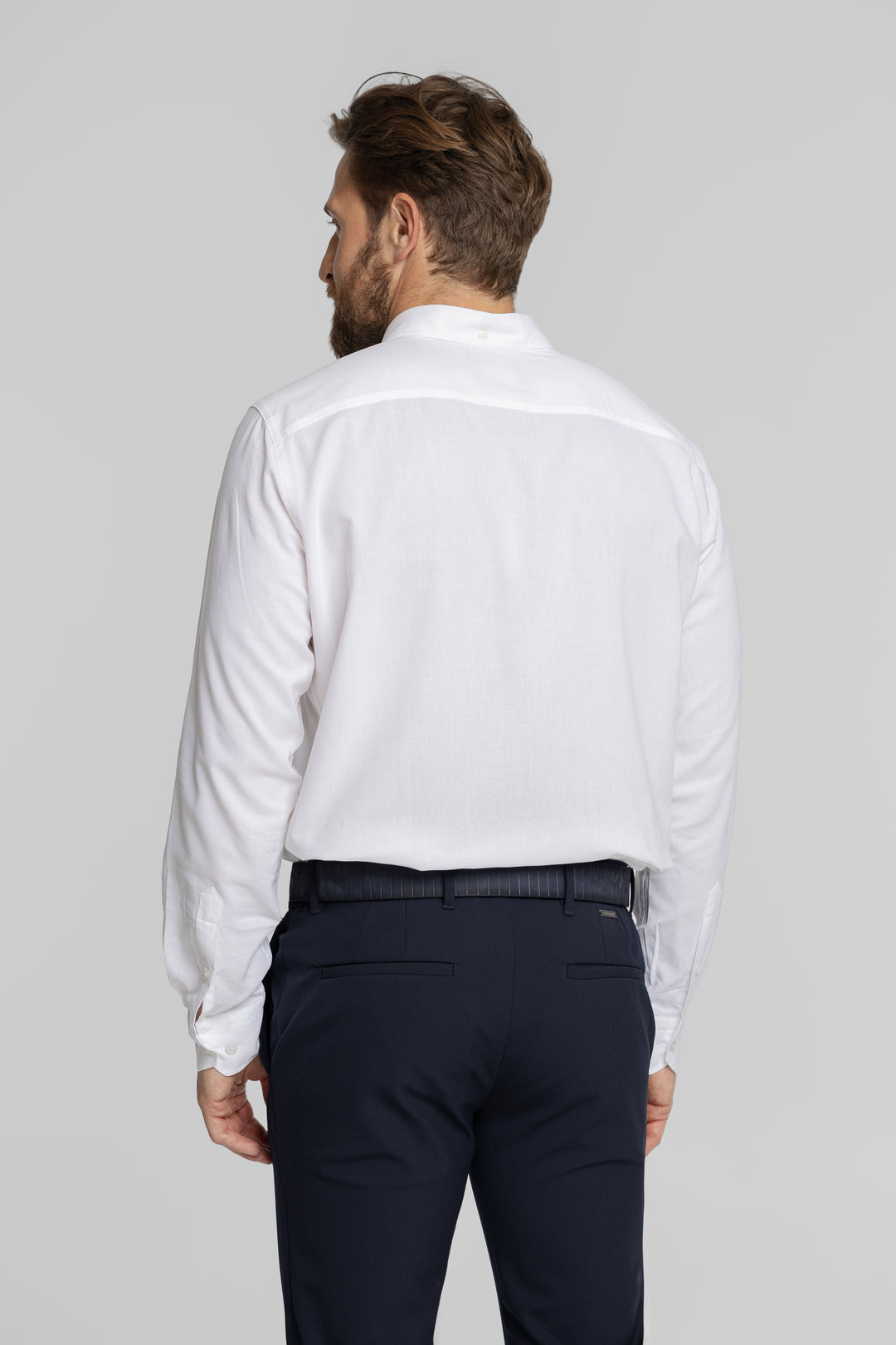 Męska biała koszula Modern Fit