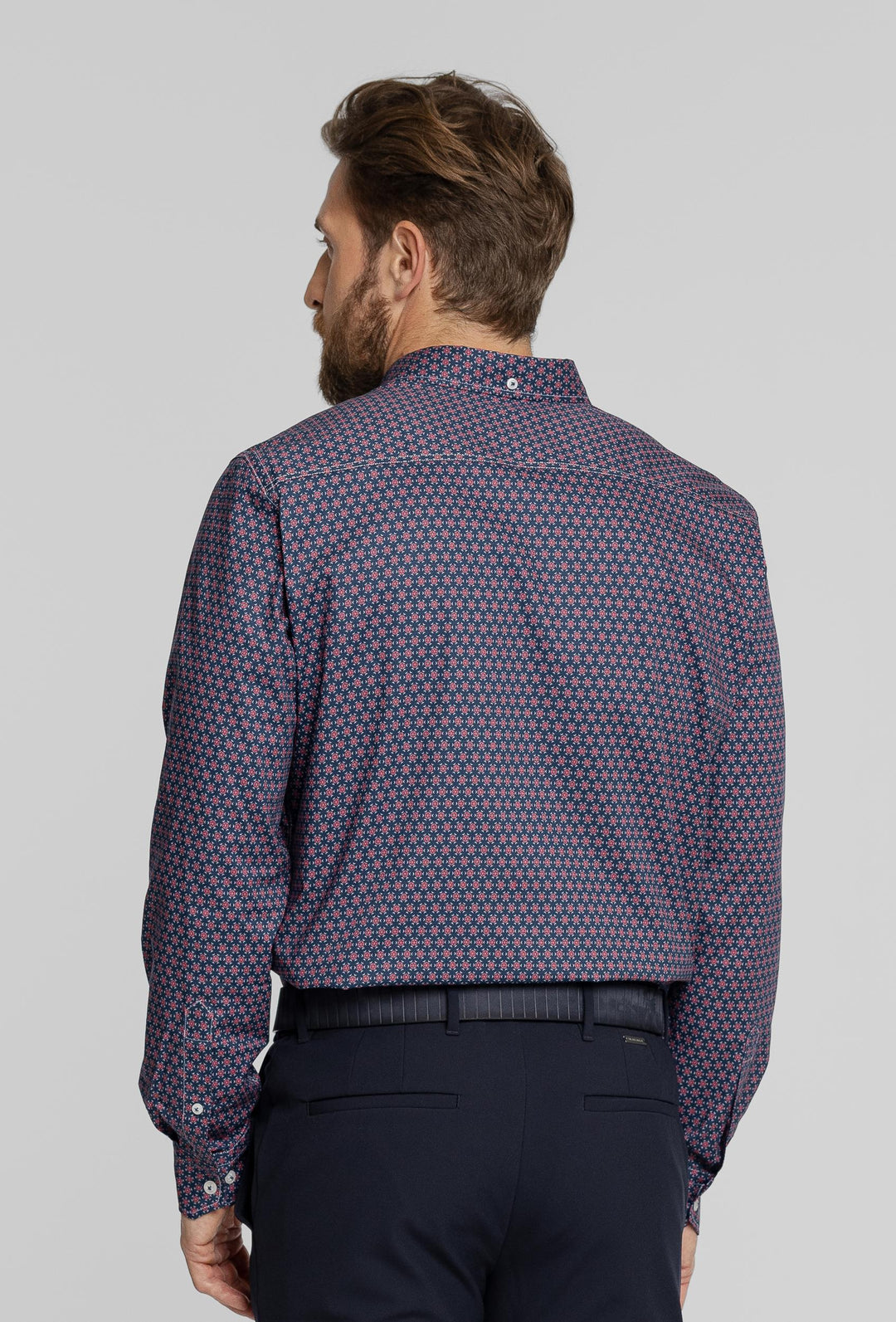 Męska koszula we wzór Regular Fit