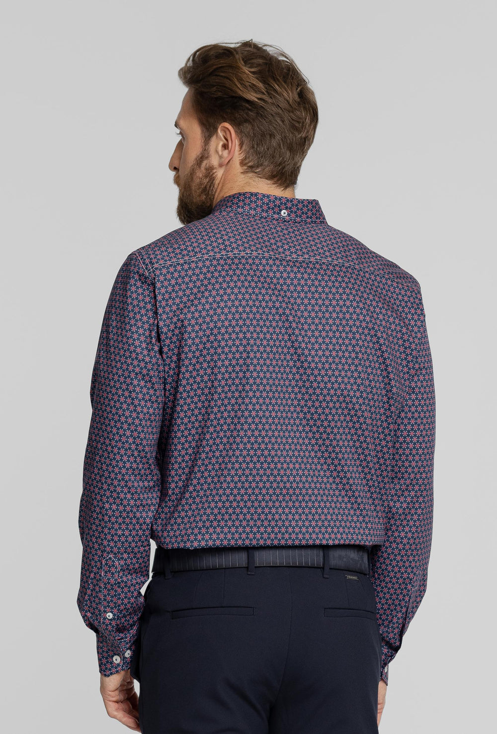 Męska koszula we wzór Regular Fit
