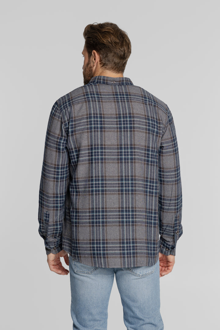 Męska koszula w kratę Modern Fit