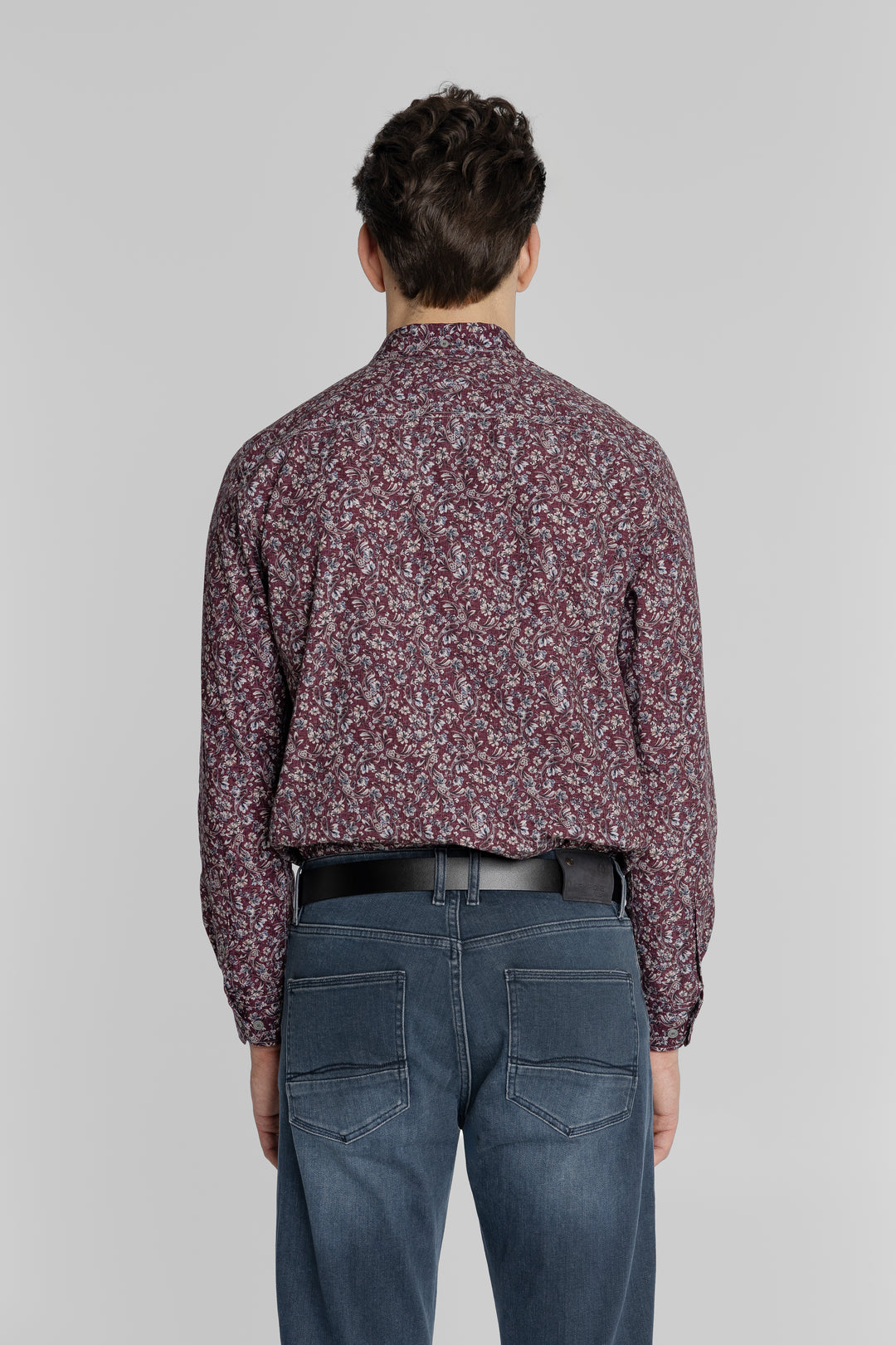 Męska koszula we wzór paisley Regular Fit