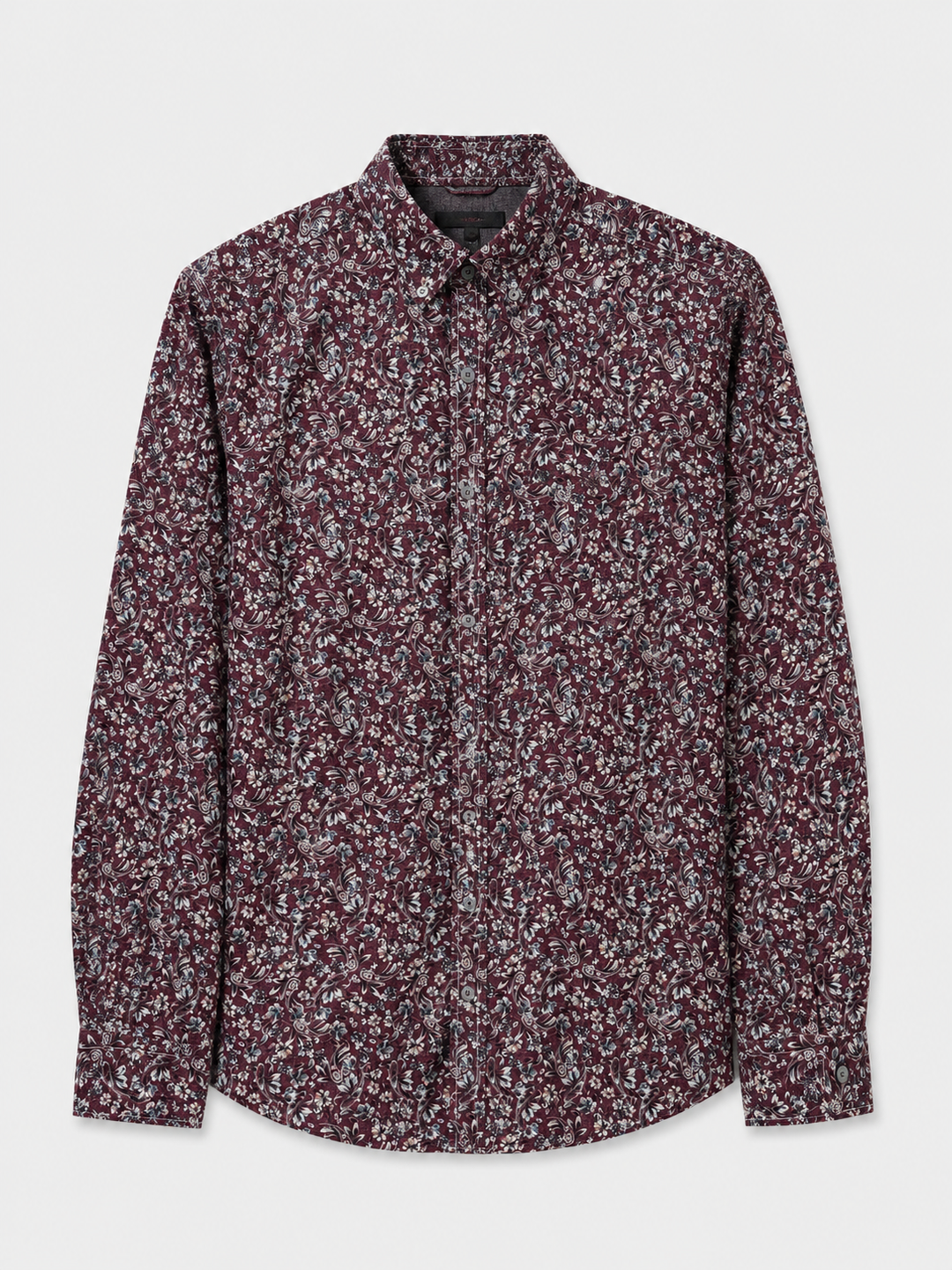 Męska koszula we wzór paisley Regular Fit