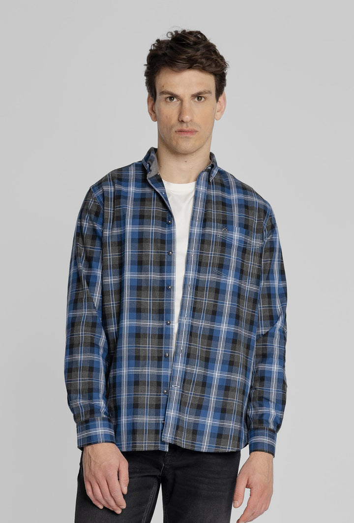 Męska koszula w kratę Regular Fit