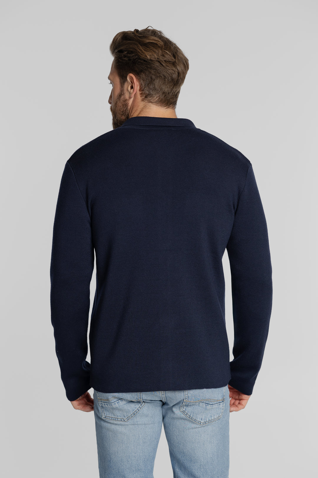 Męska dzianinowa koszula overshirt Regular Fit