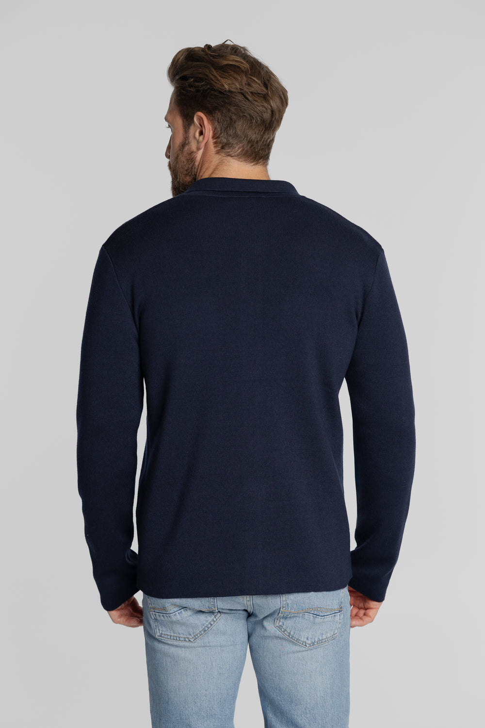 Męska dzianinowa koszula overshirt Regular Fit