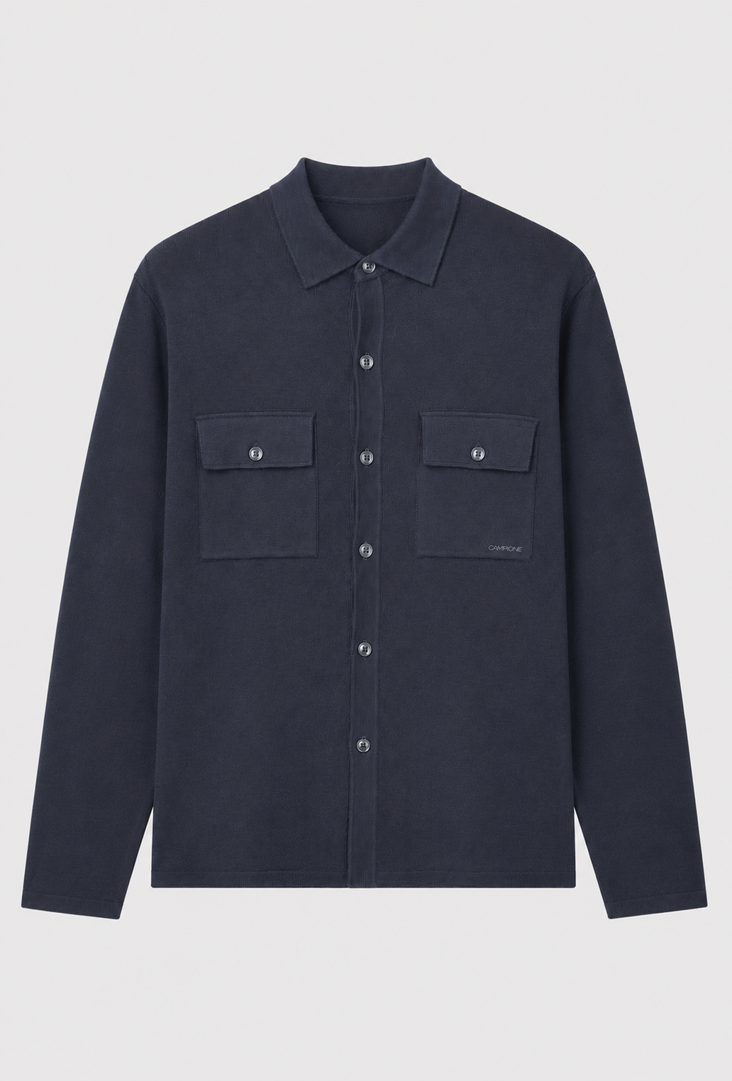 Męska dzianinowa koszula overshirt Regular Fit