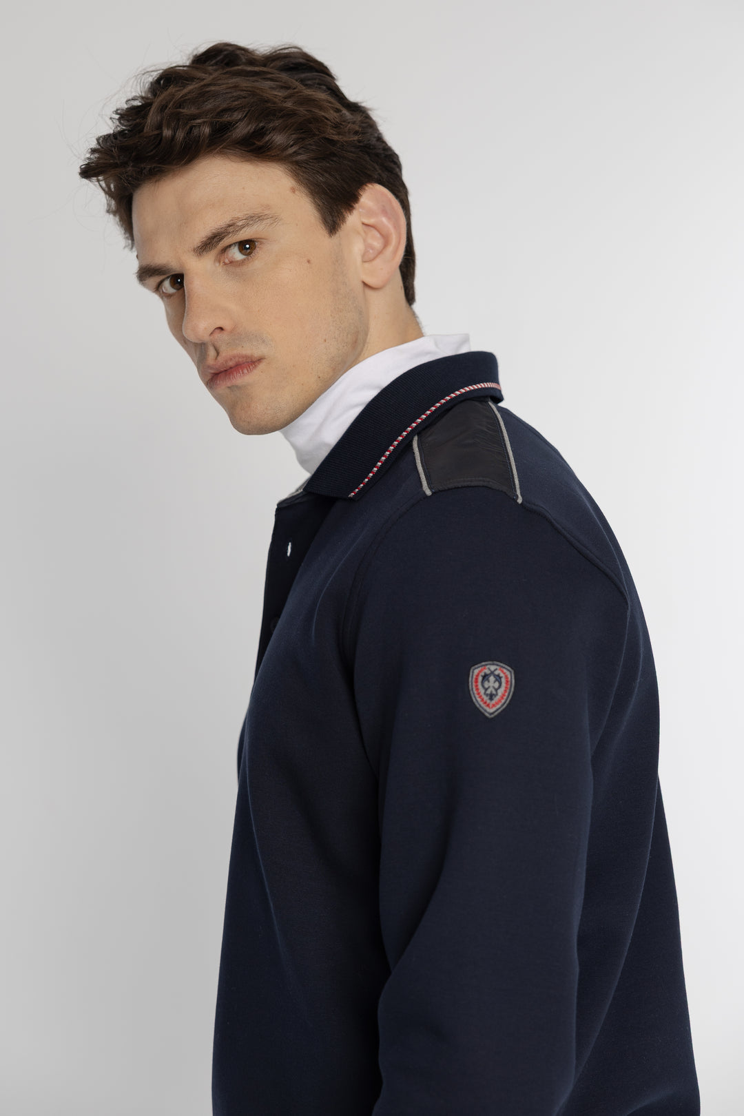 Męska bluza polo Regular Fit