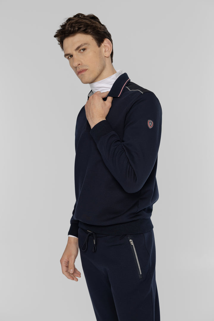 Męska bluza polo BIG SIZE