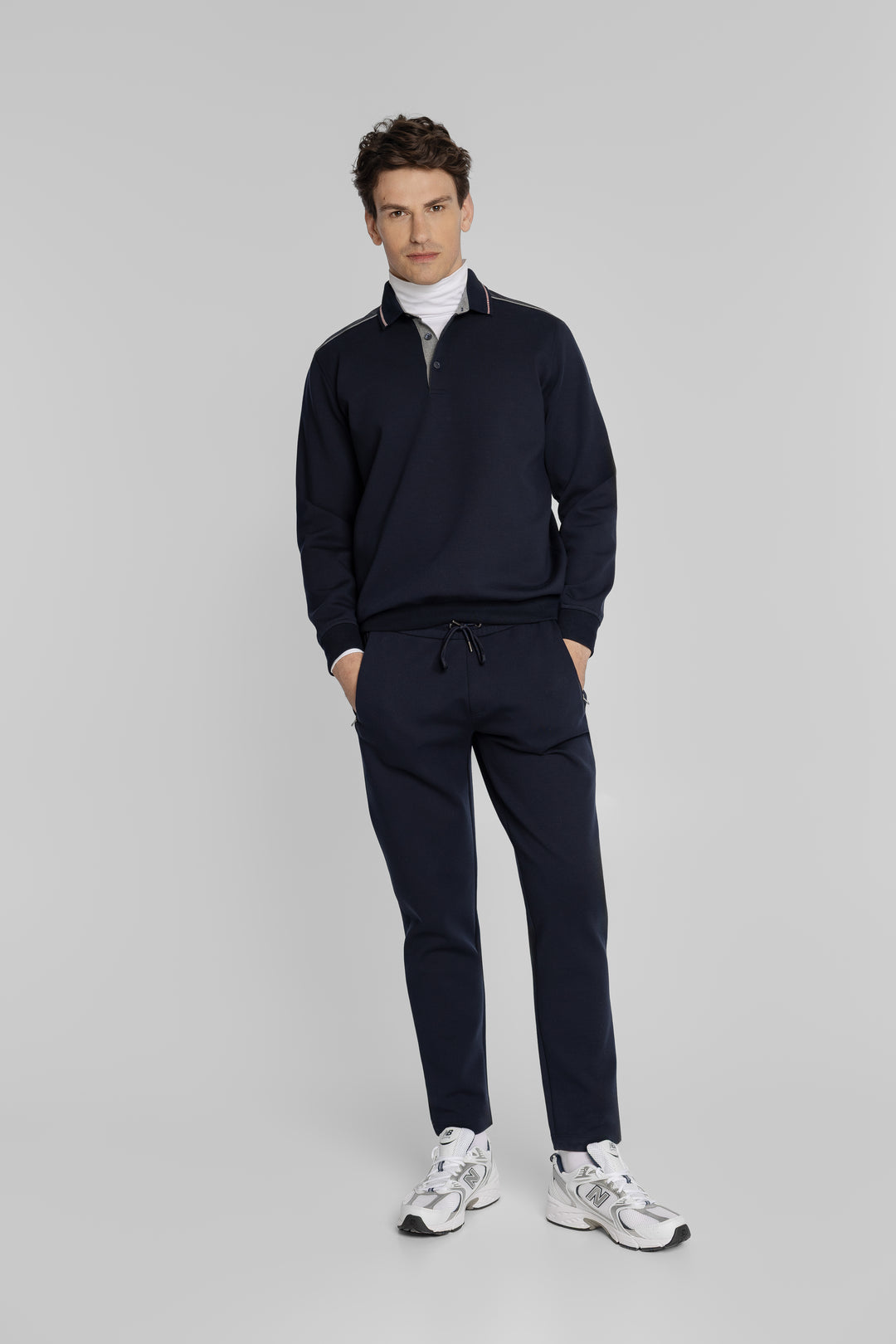 Męska bluza polo Regular Fit