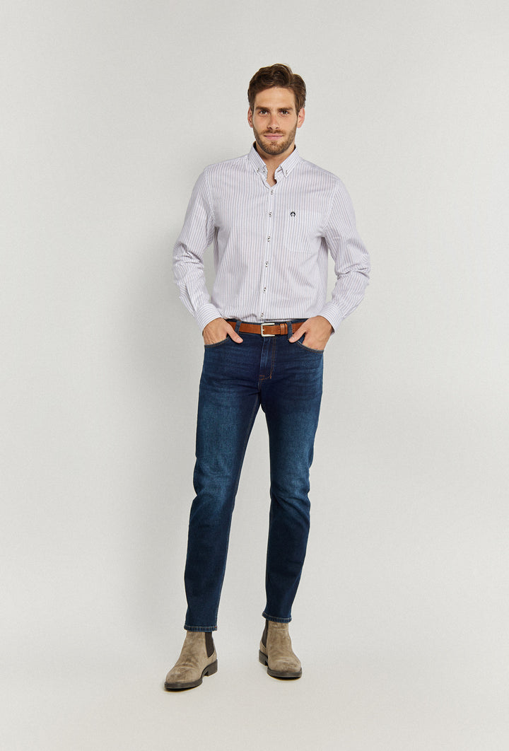 Klasyczne spodnie jeansowe slim fit