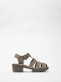 Damskie sandały ze stylowymi detalami i paskami